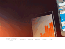 Tablet Screenshot of ironwaterstudio.com